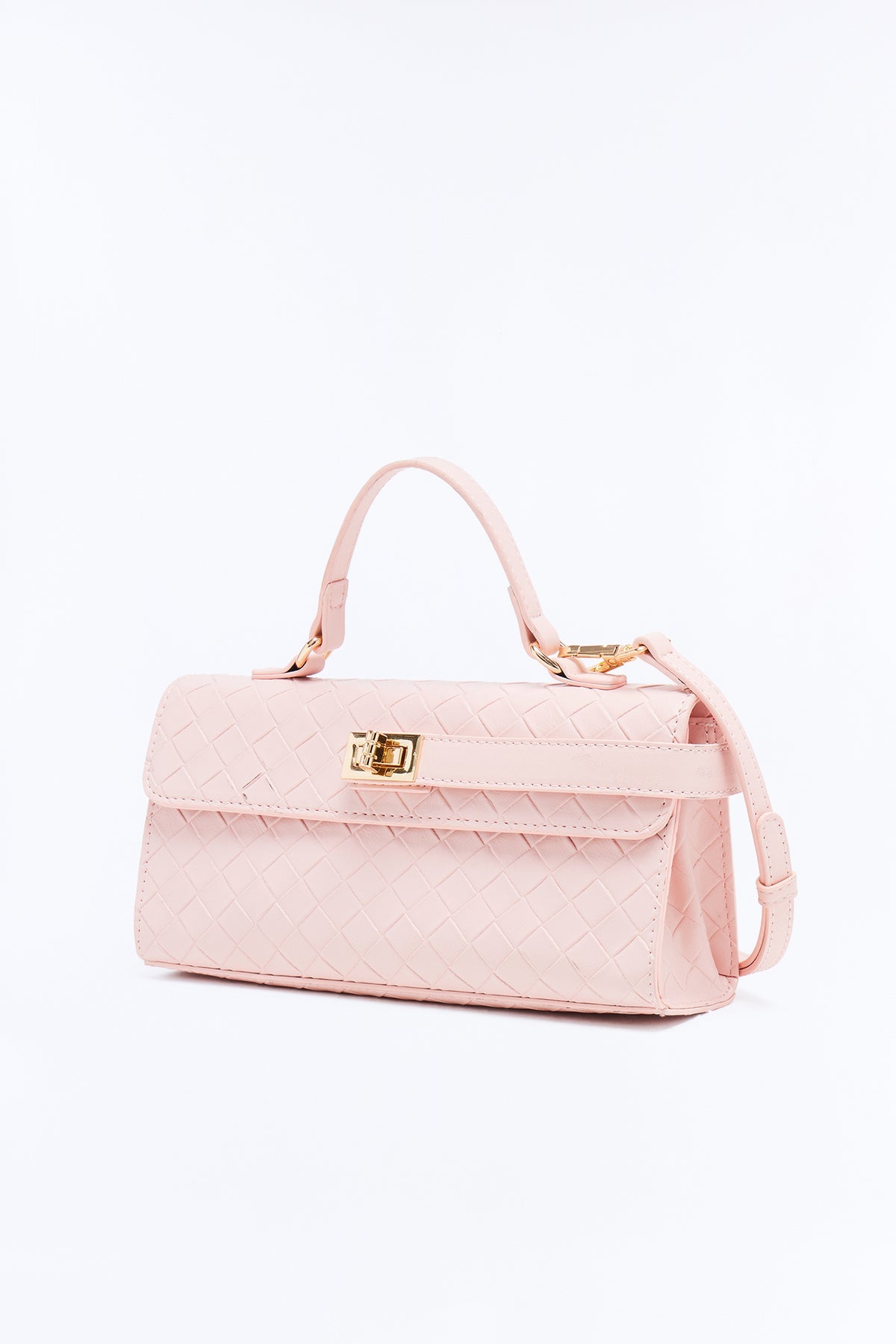 Pink  Nuve Satchel Handbag