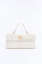 Ivory Nuve Satchel Handbag